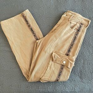 Forever 21 FUBO Tan Cargo Pants